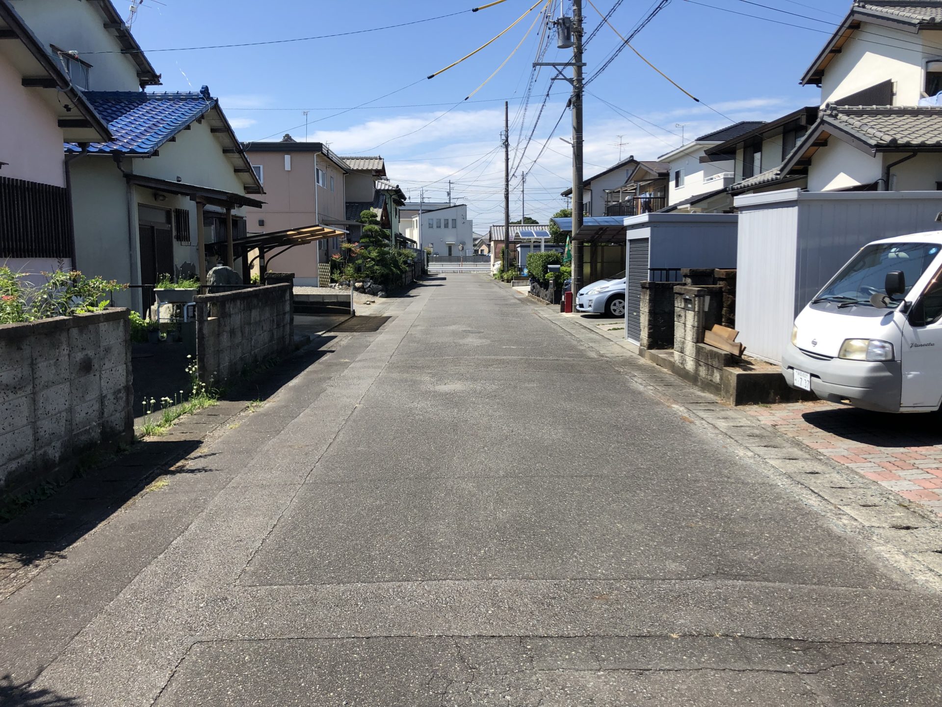 焼津市中新田　スーパー富士屋徒歩圏内　コンパクトな住宅用地に最適