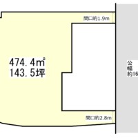 藤枝市高岡　143坪の住宅用地　募集開始