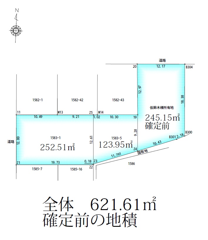 島田市中溝町　188坪　売土地