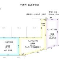 島田市中溝町　３区画分譲地　募集開始