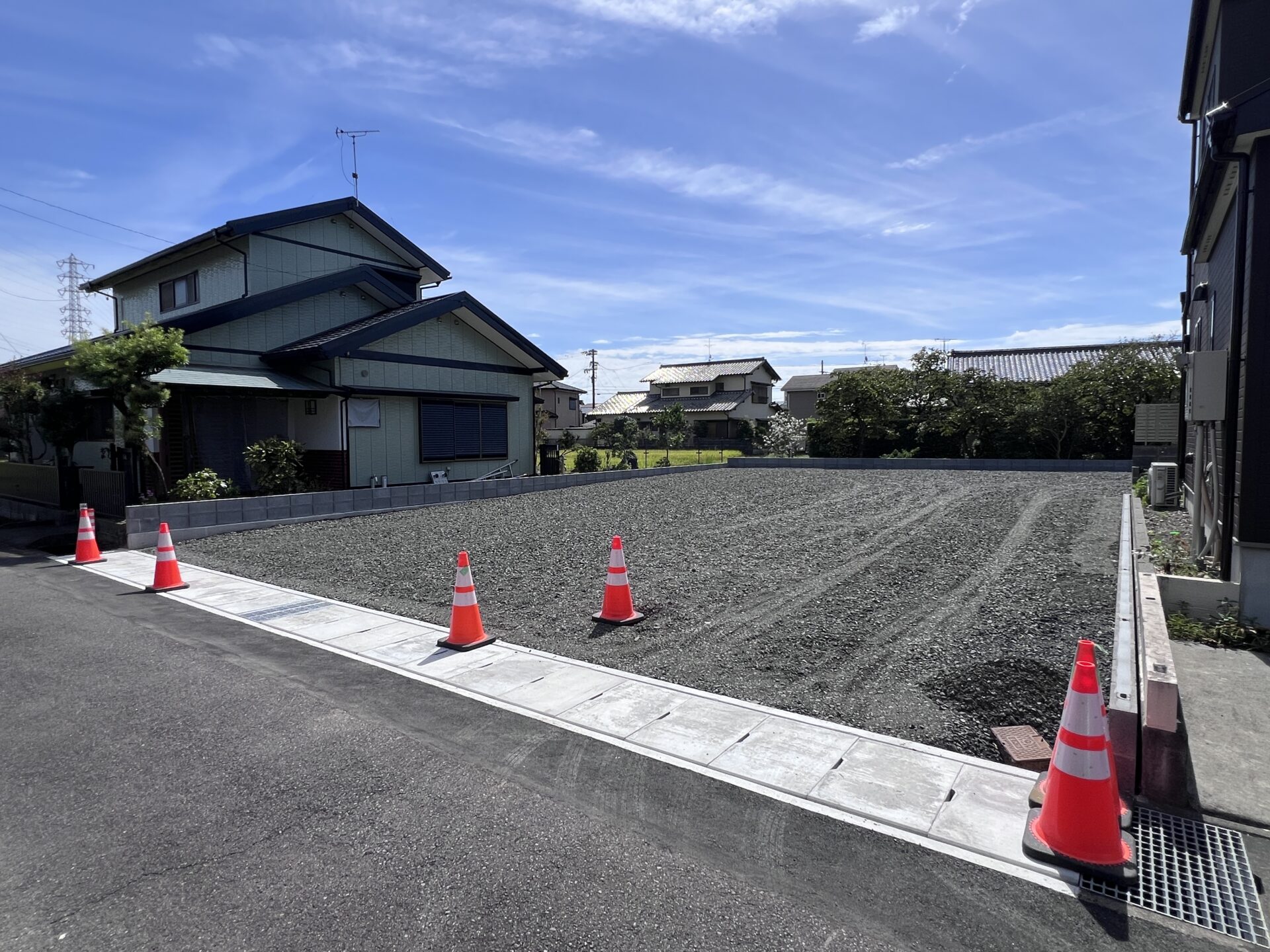 島田市中溝町　3区画分譲地　建築条件無