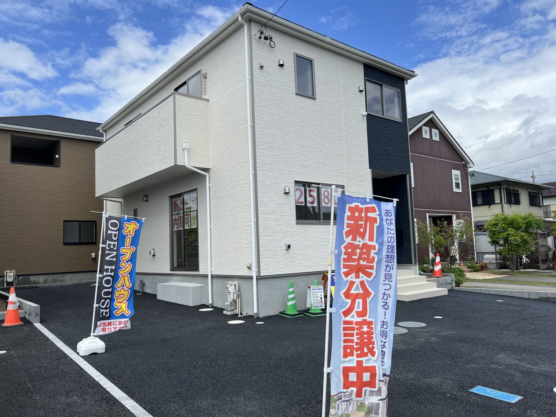 焼津市中根　新築建売全３棟　黒石小学校区