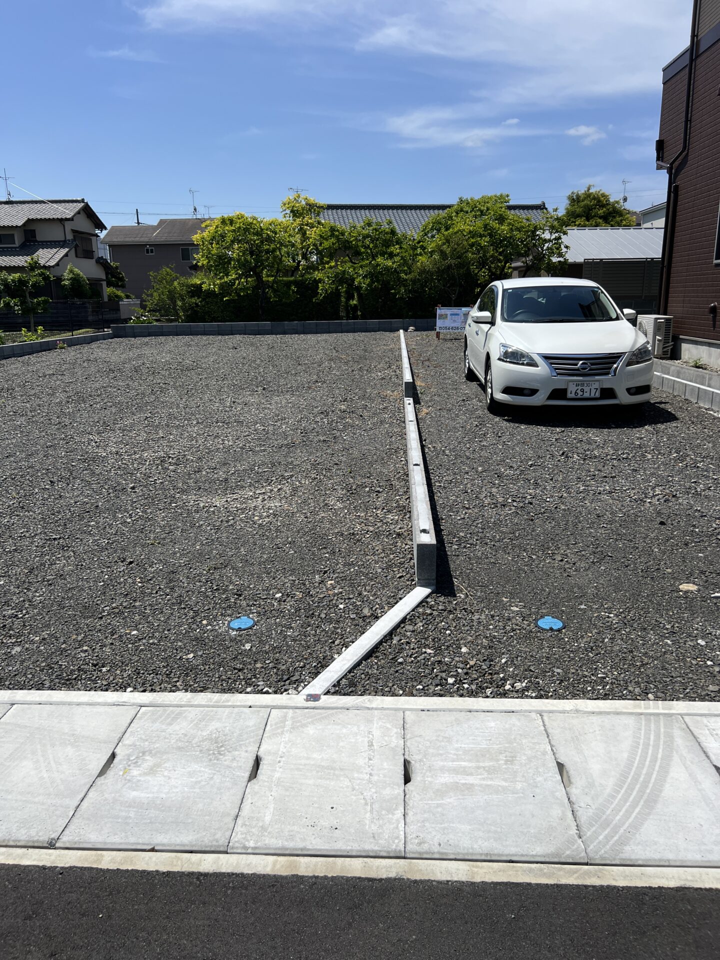 島田市中溝町　3区画分譲地　建築条件無 　最終１区画販売B区画
