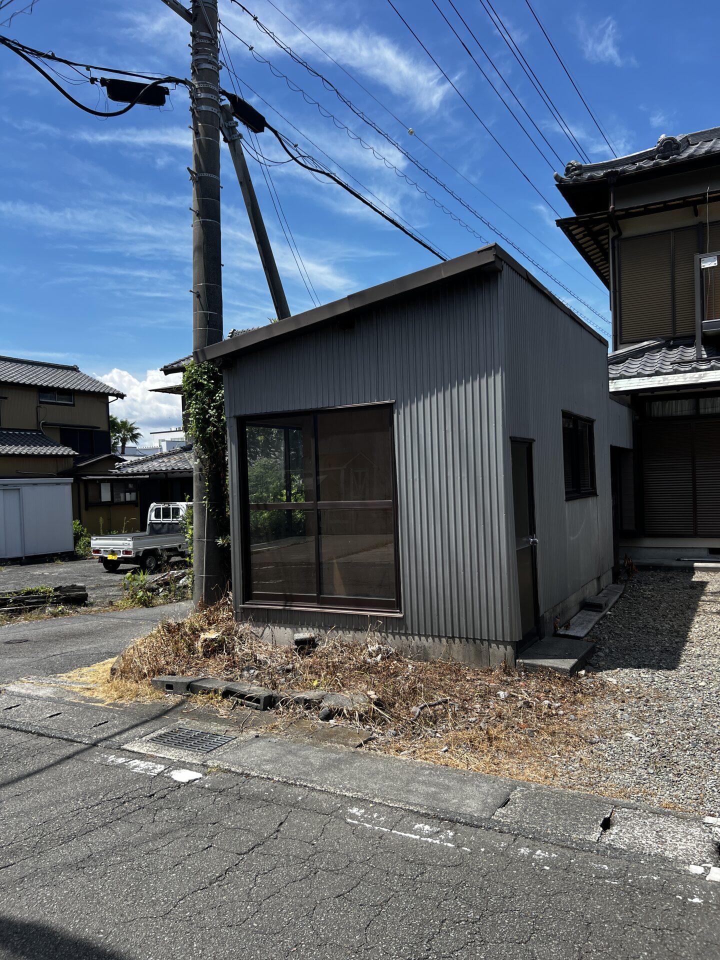 焼津市相川　大工が家族のために建てた我が家　家庭菜園　農地付