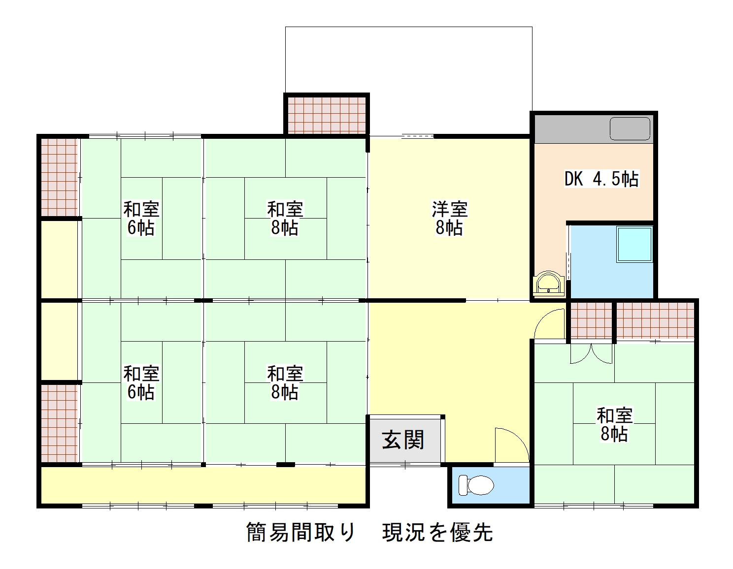 焼津市石脇上　平家と農地と車庫（倉庫）　家庭菜園はじめてみませんか？