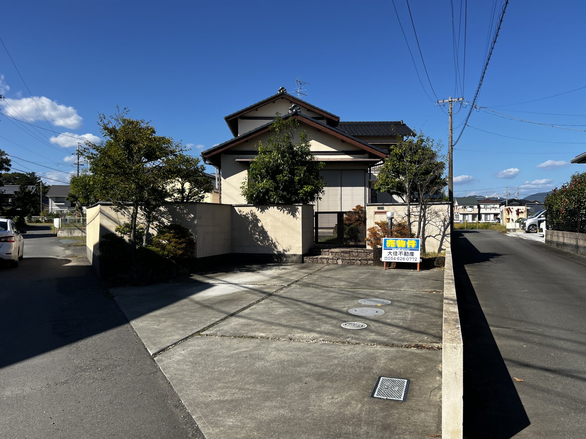焼津市下小田　縁側から庭を楽しめる住宅　5SLDK